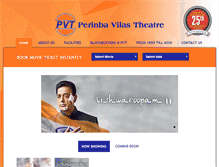 Tablet Screenshot of perinbavilastheater.com